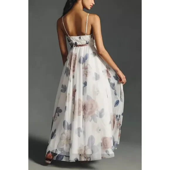 geisha designs pleated cape v neck maxi dress Geisha Designs Pleated Cape V-Neck Maxi Dress